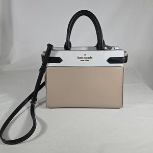 Kate Spade Staci Medium Satchel Saffiano Leather Colorblock